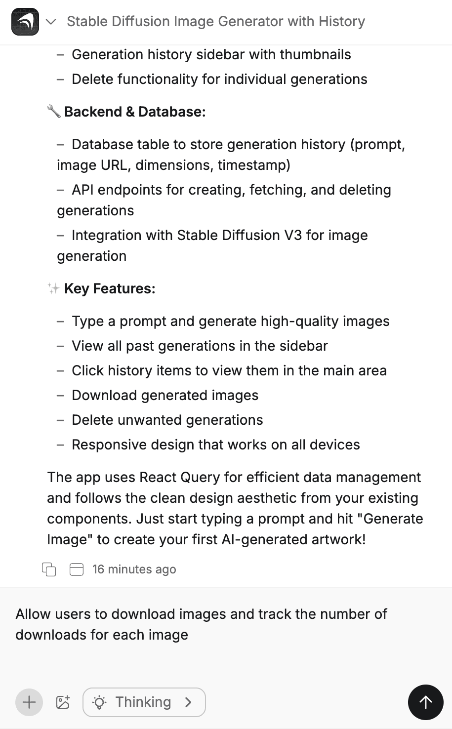 Adding a New Feature